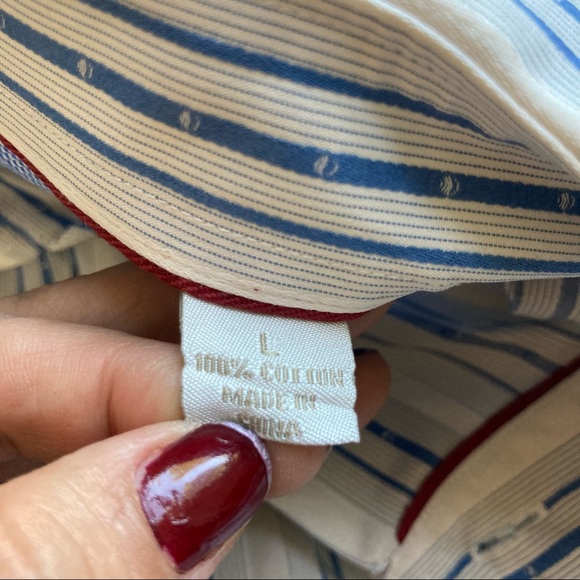 Tommy Bahama Denim Mens Long Sleeve 100% Cotton Button Down Shirt Size  … - Picture 9 of 17